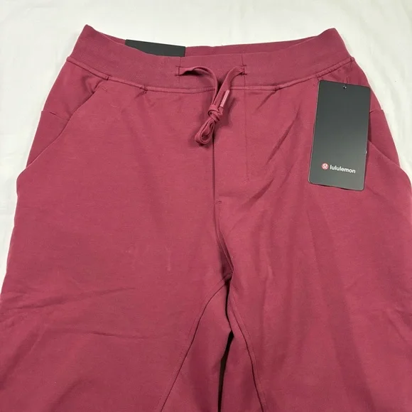 Lululemon City Sweat Jogger MLWI Mulled Wine Red Men’s Size Extra Small XS